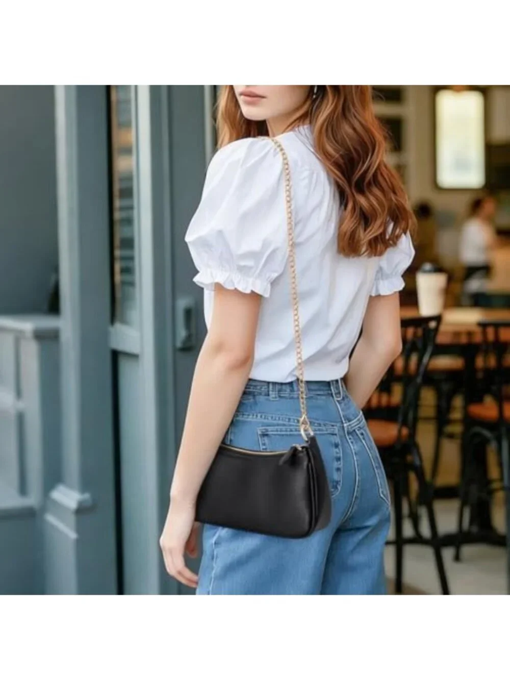 Cute Retro Small Leather Hobo Bag for Women | Versatile Shoulder & Handbag with